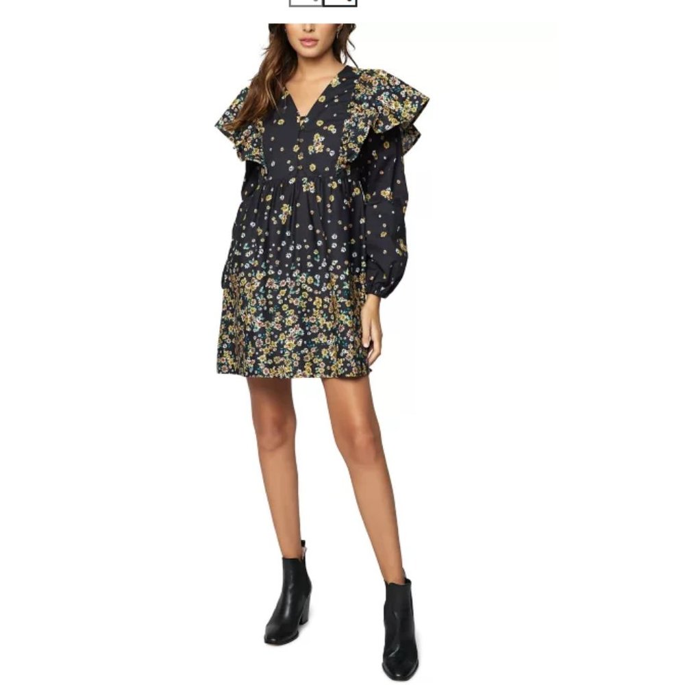 LOST + WANDER Women's Field of Dreams Mini Dress. Never Worn, Size Small